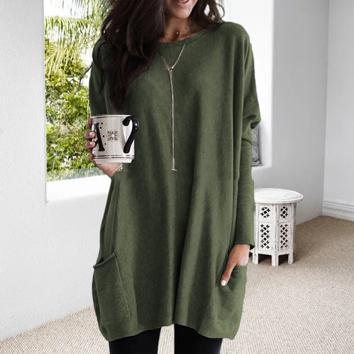 Maree - Maglione oversize con collo rotondo