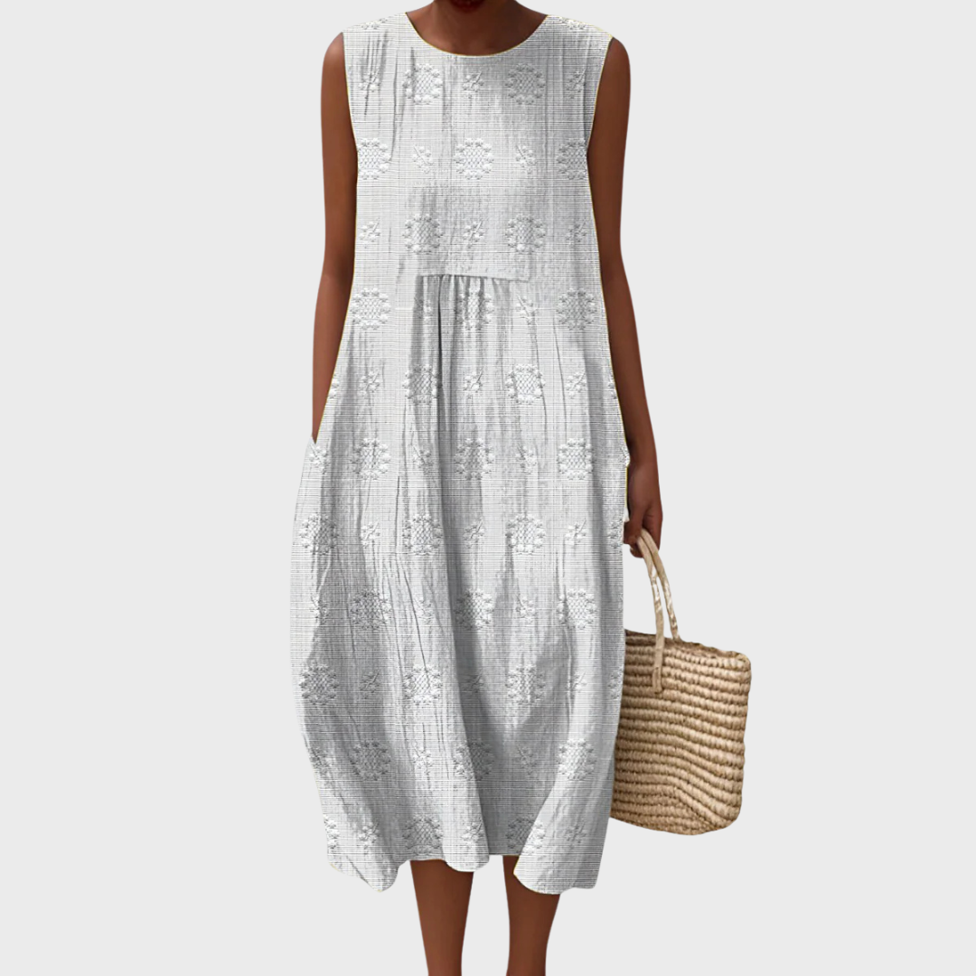 Cecily | Abito in Cotone Ricamato