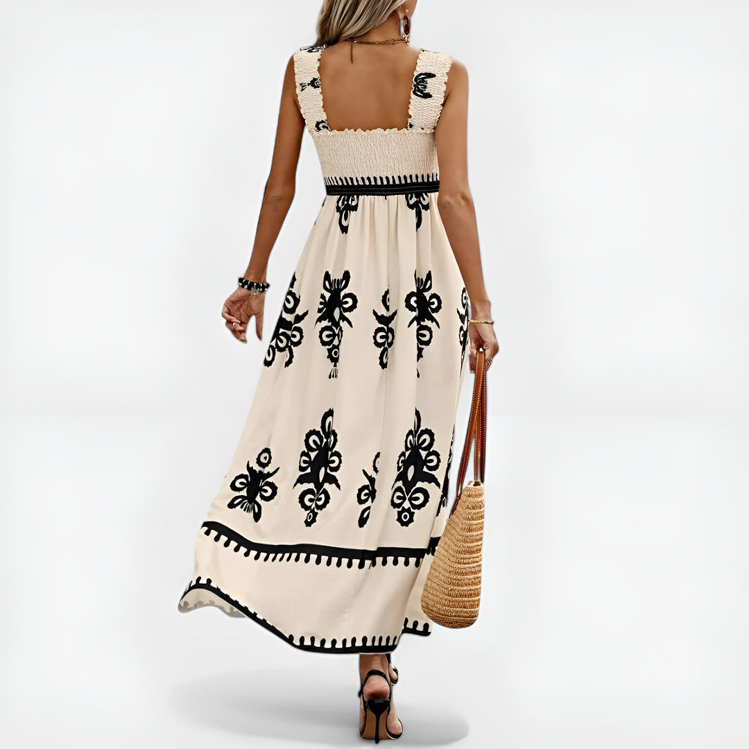Blythe™ Abito Maxi Smock Boho