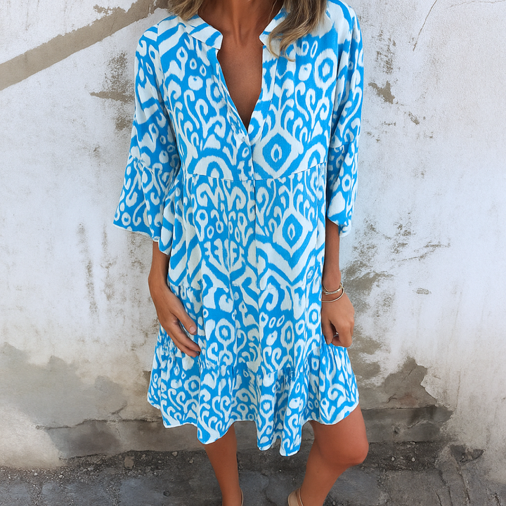 Margriet™ | Abito elegante con scollo a V