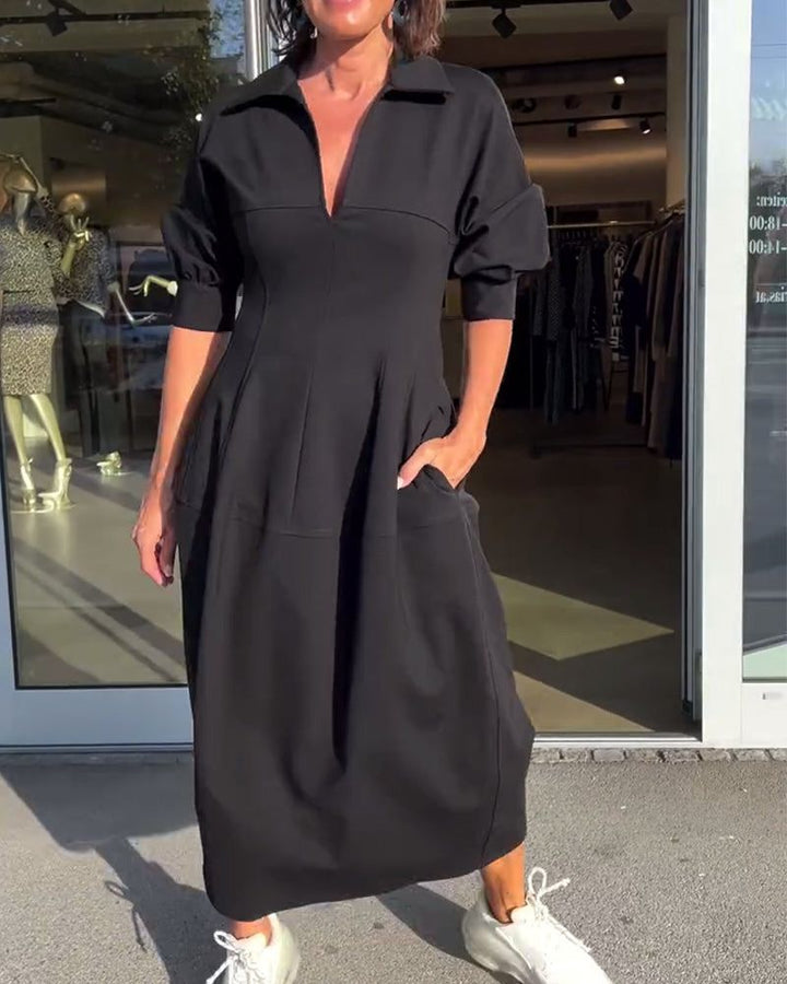 Élyane™ - Abito midi con eleganza strutturata