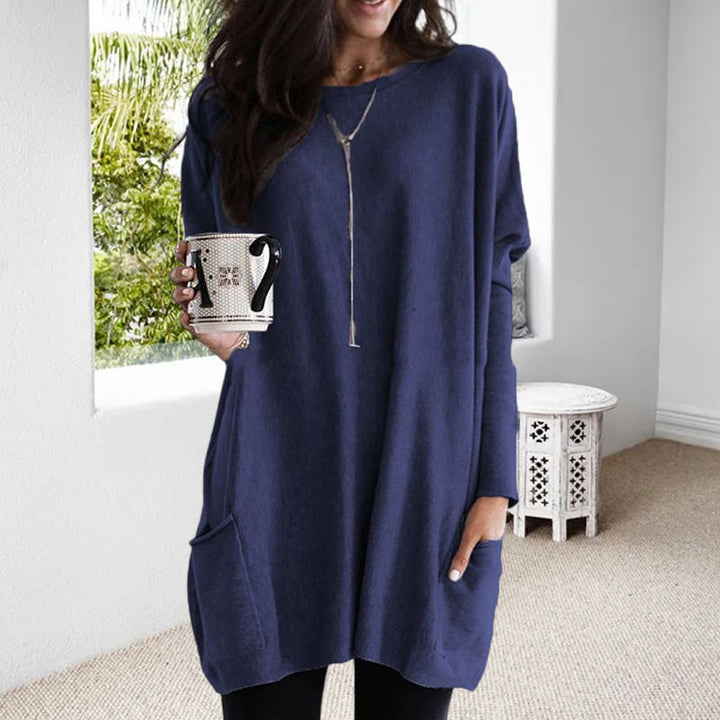 Maree - Maglione oversize con collo rotondo