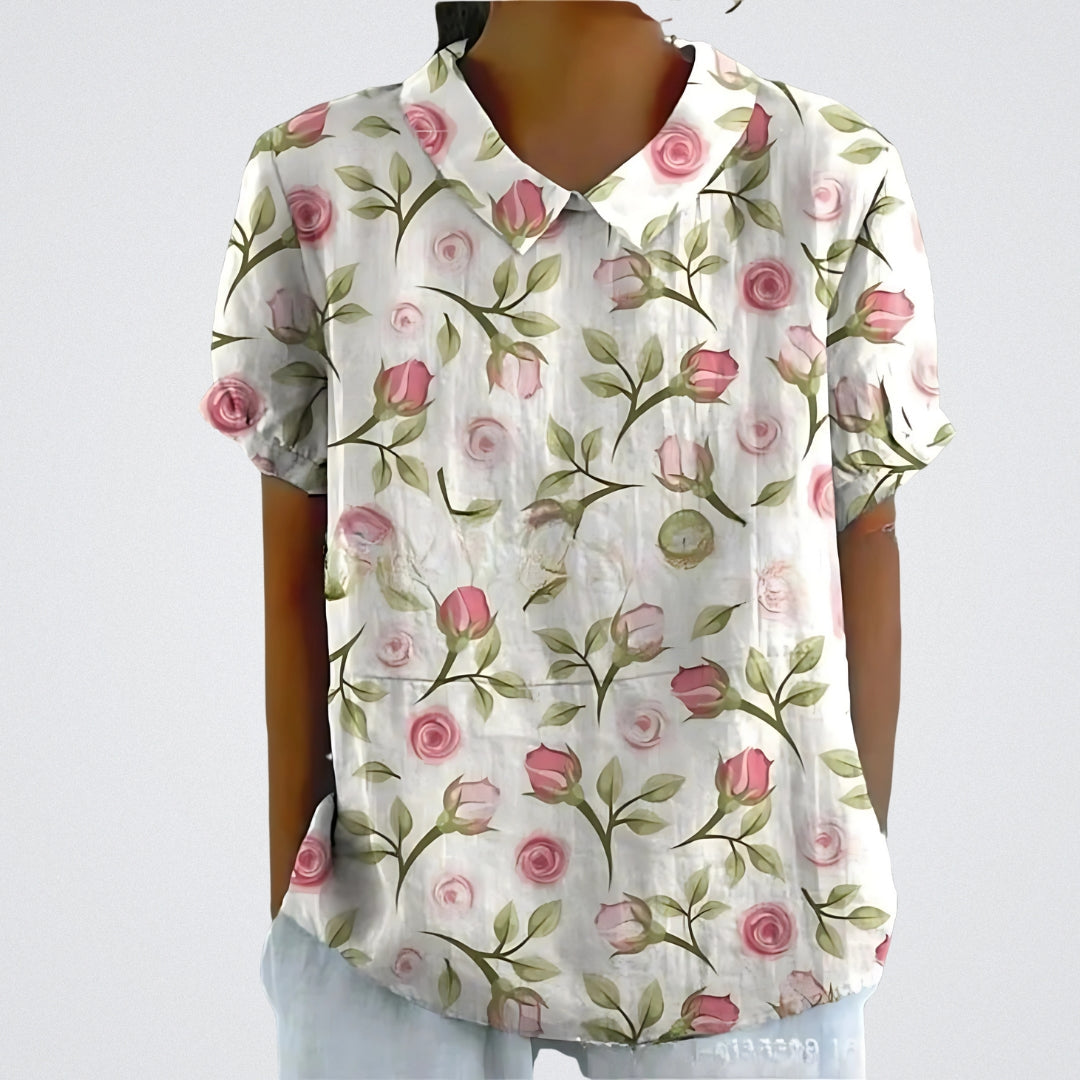 Lina | Bluse floreale