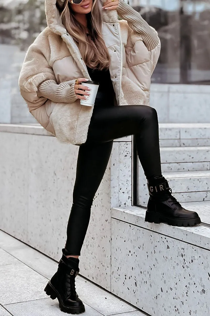 Riley™ - Giacca Bomber con Cappuccio Moderna e Lussuosa