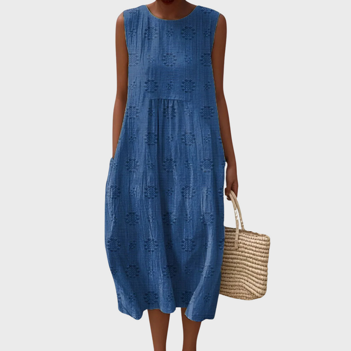 Cecily | Abito in Cotone Ricamato