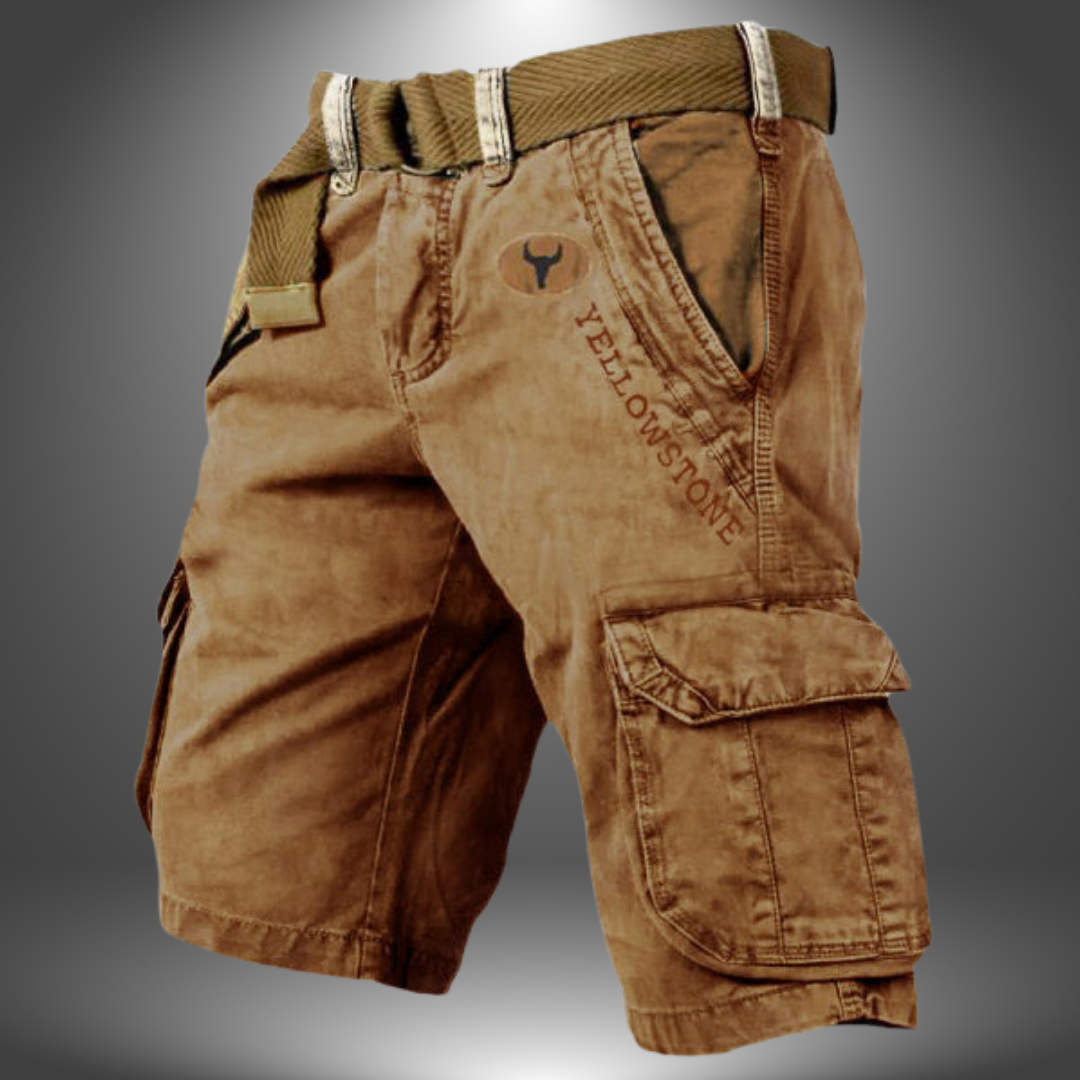 PIERO | PANTALONI CORTI CARGO FATTI A MANO