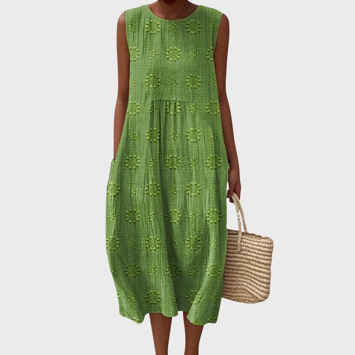 Cecily | Abito in Cotone Ricamato