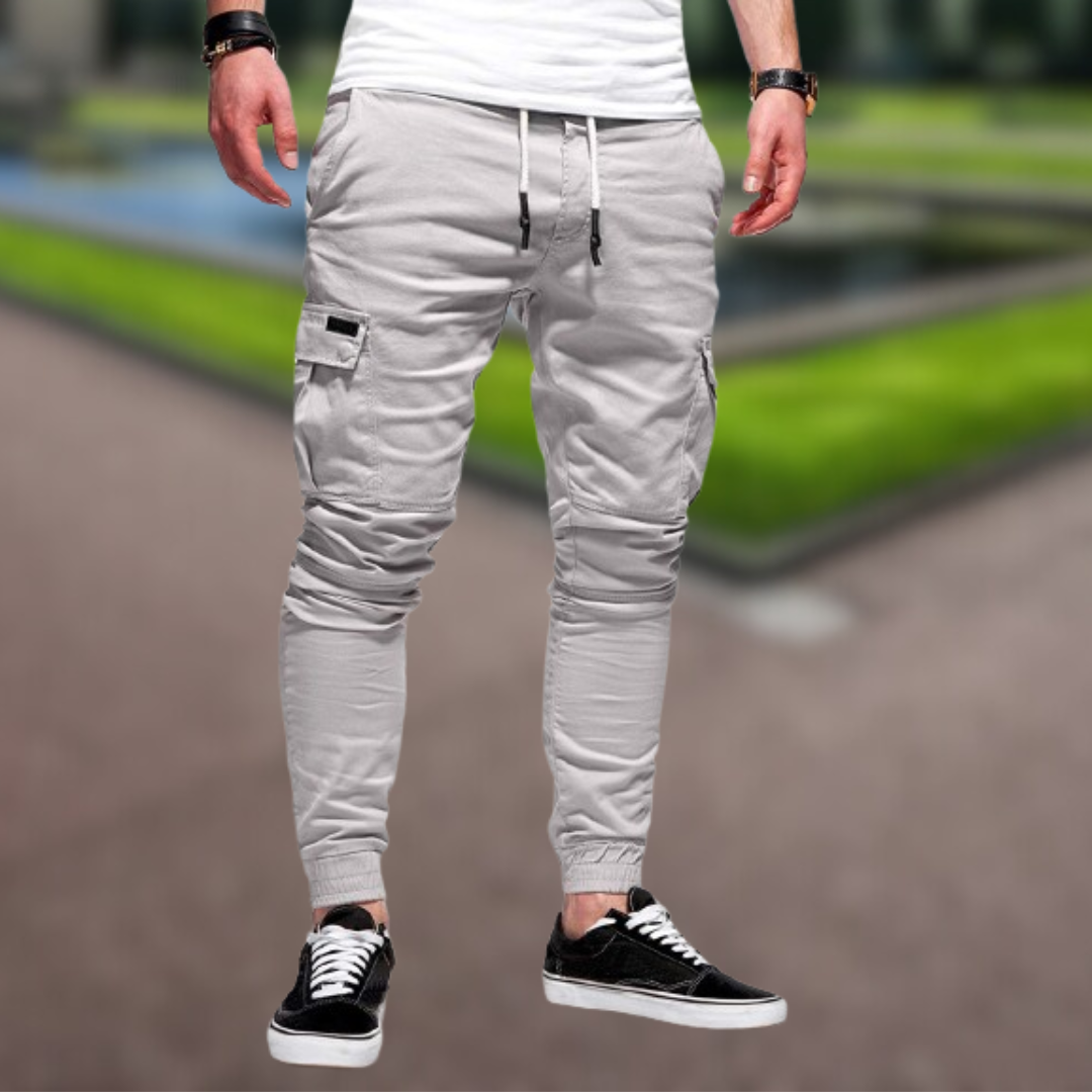MARVIN | PANTOLONI CASUAL DA UOMO CON TASCHE PRATICHE