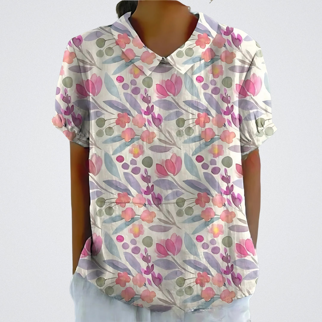 Lina | Bluse floreale