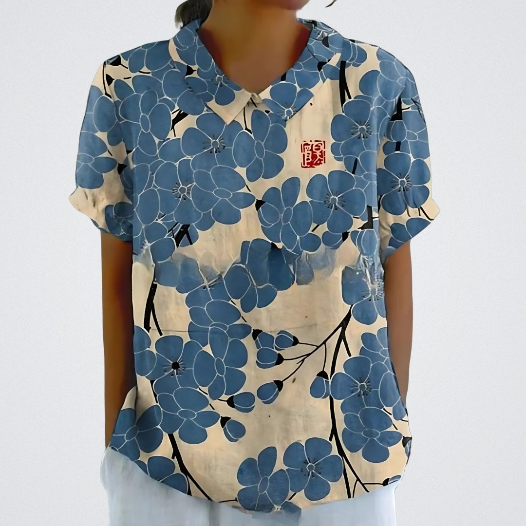 Lina | Bluse floreale