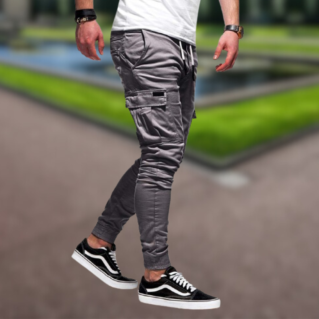 MARVIN | PANTOLONI CASUAL DA UOMO CON TASCHE PRATICHE