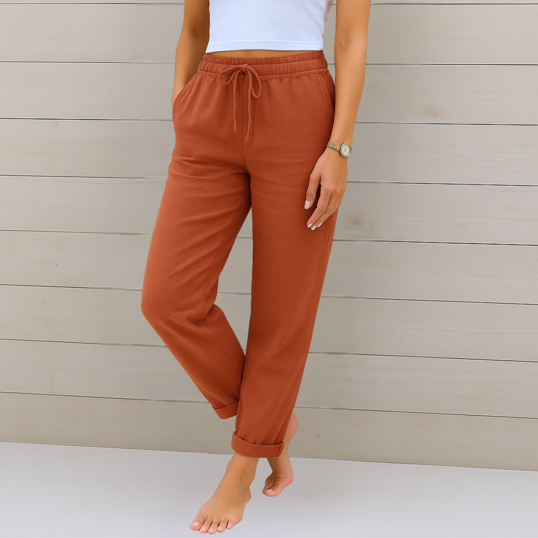 Sarah - Pantaloni elasticizzati traspiranti premium
