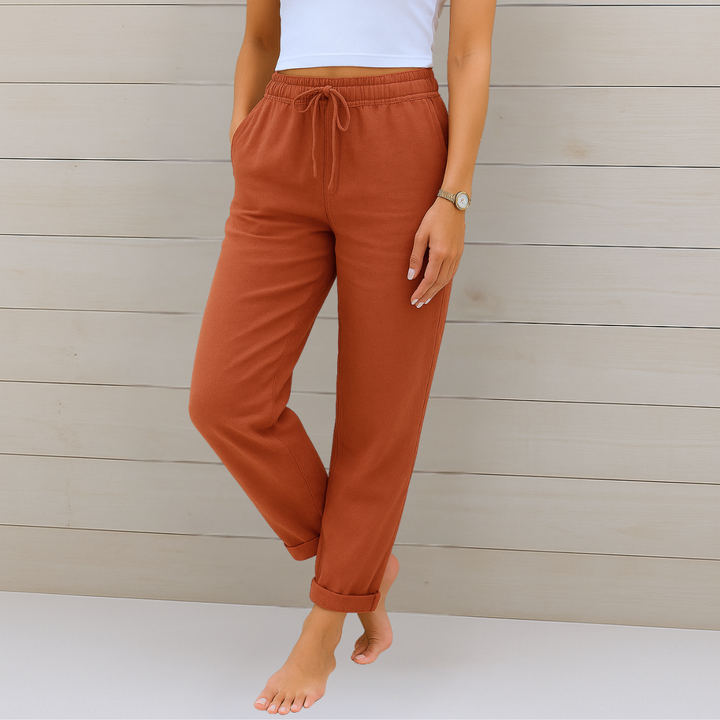 Sarah - Pantaloni elasticizzati traspiranti premium