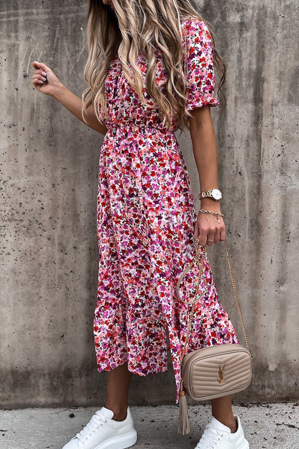 Charlie™ Abito lungo con fiori