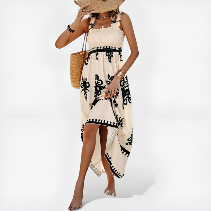 Blythe™ Abito Maxi Smock Boho