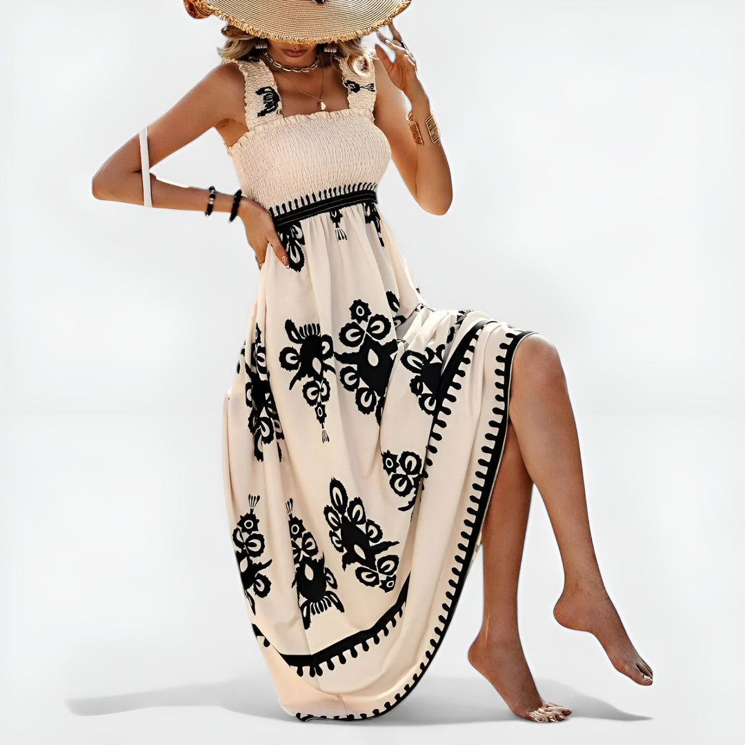 Blythe™ Abito Maxi Smock Boho