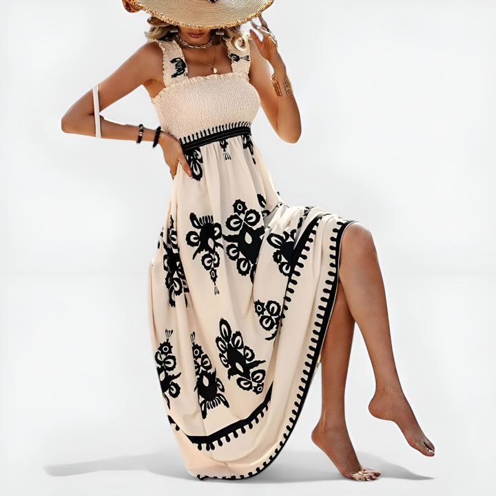 Blythe™ Abito Maxi Smock Boho