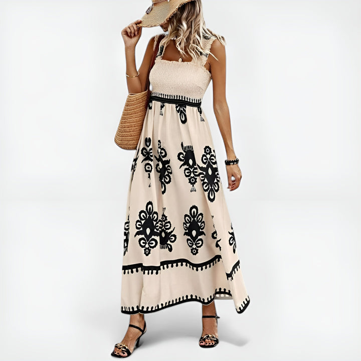 Blythe™ Abito Maxi Smock Boho