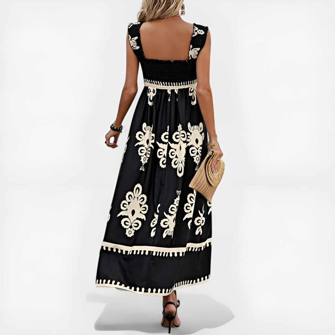 Blythe™ Abito Maxi Smock Boho