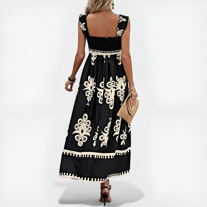 Blythe™ Abito Maxi Smock Boho