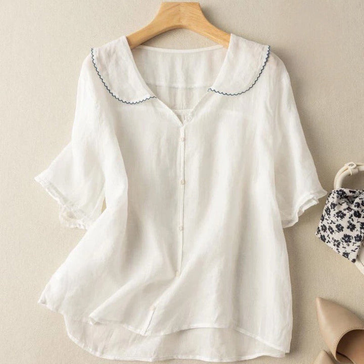 Gisele - Camicia Leggera in Lino per Donna