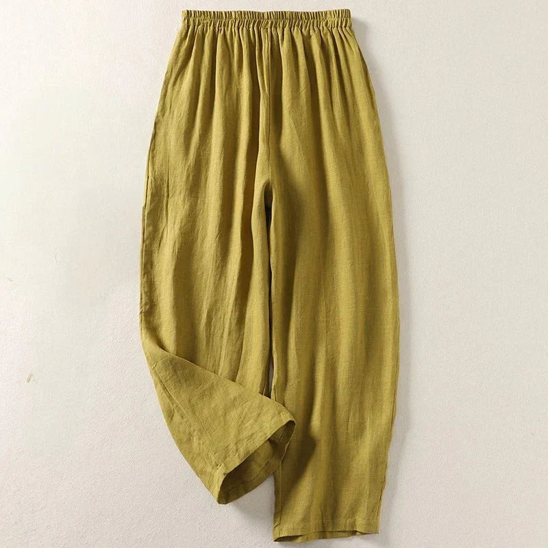 Tamara - Confezione di 5 Pantaloni Leggeri in Lino