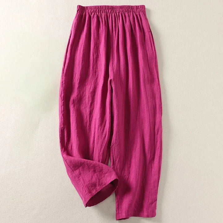 Tamara - Confezione di 5 Pantaloni Leggeri in Lino
