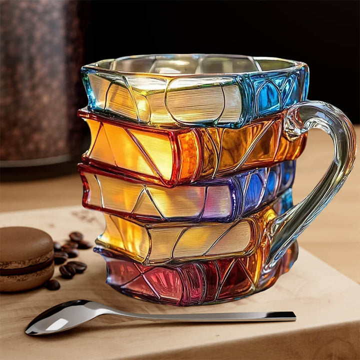 Tazza 3D Felicità della Lettura fatta a mano – Originale