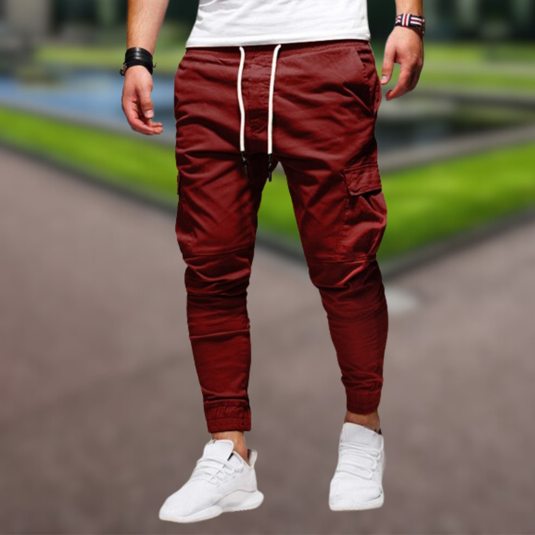 MARVIN | PANTOLONI CASUAL DA UOMO CON TASCHE PRATICHE