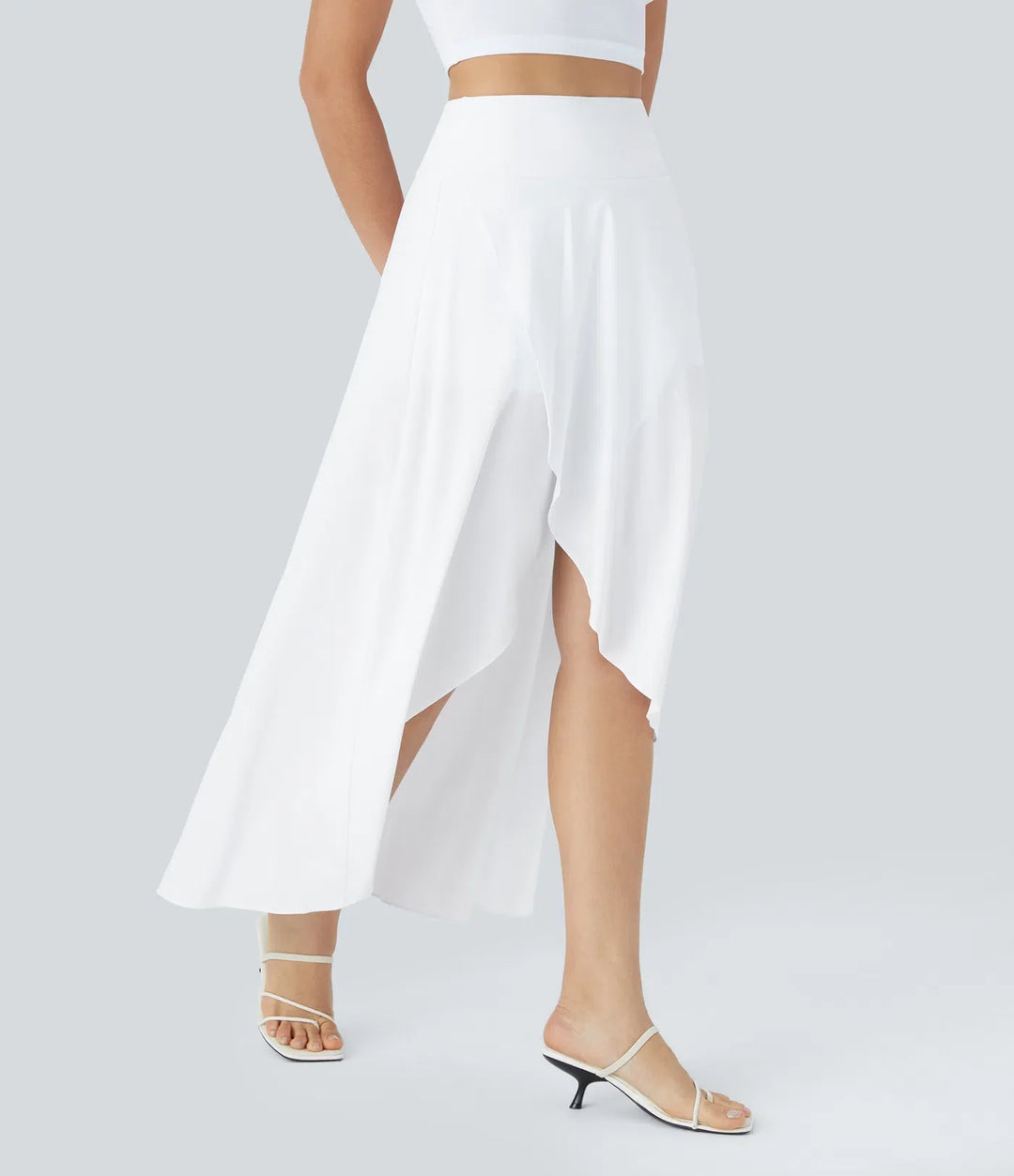 Natalia | Gonna Maxi Con Spacco Confortevole