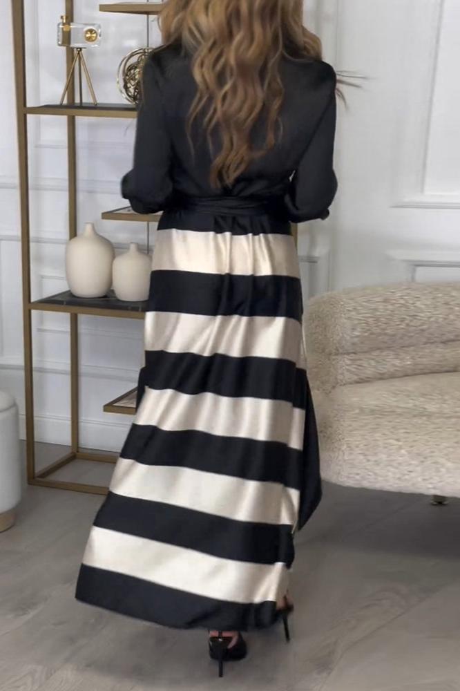 Emma - Abito Elegante a Righe