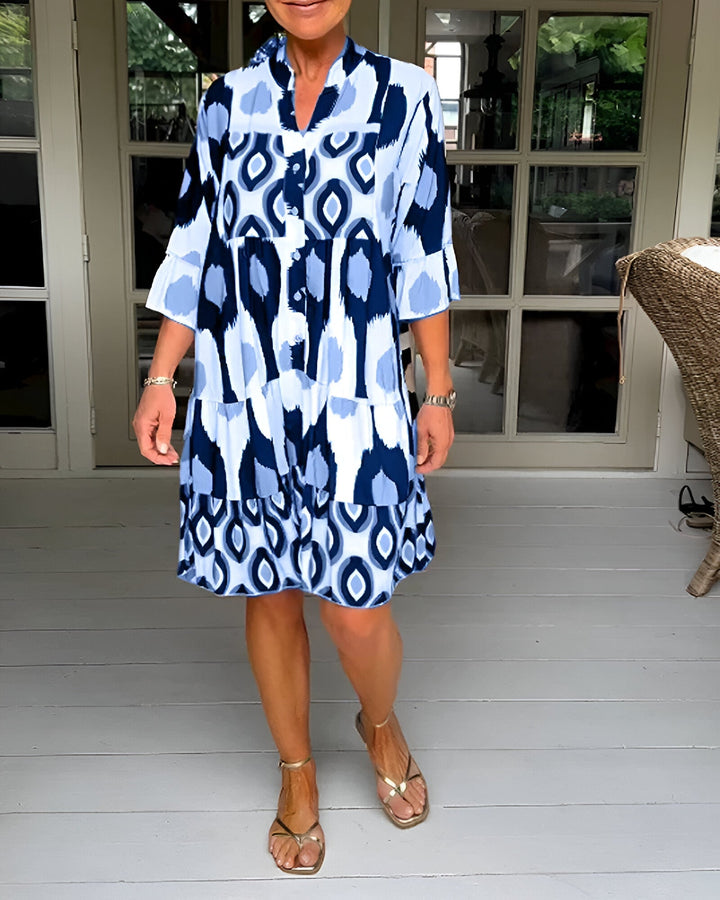 Mia | Vestito Midi con Bottoni