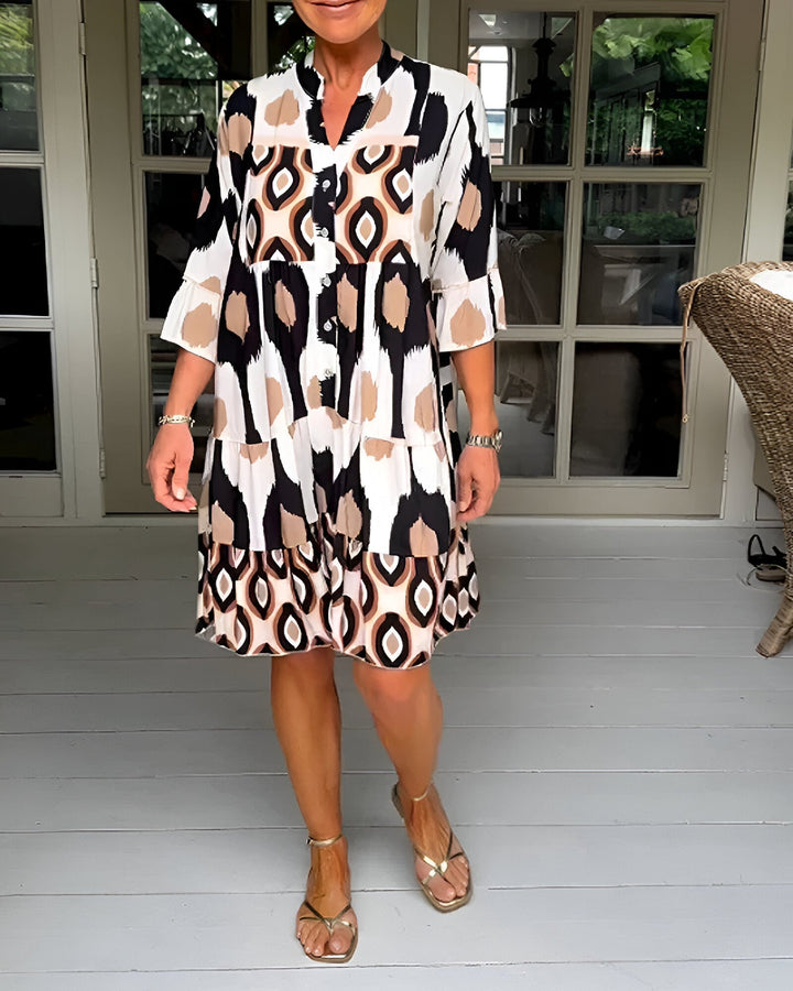 Mia | Vestito Midi con Bottoni