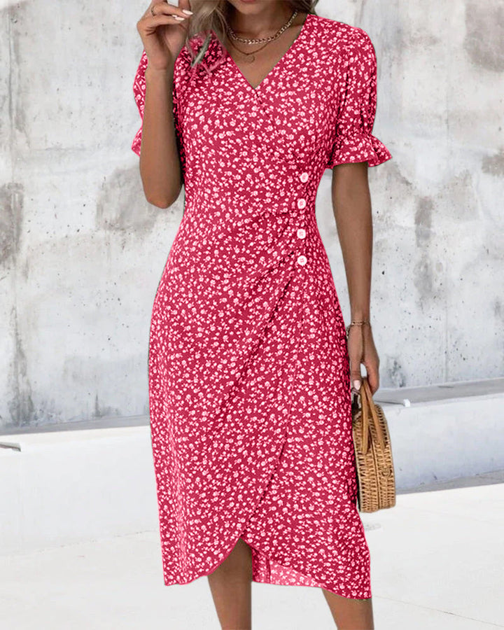 Rosa | Abito avvolgente elegante