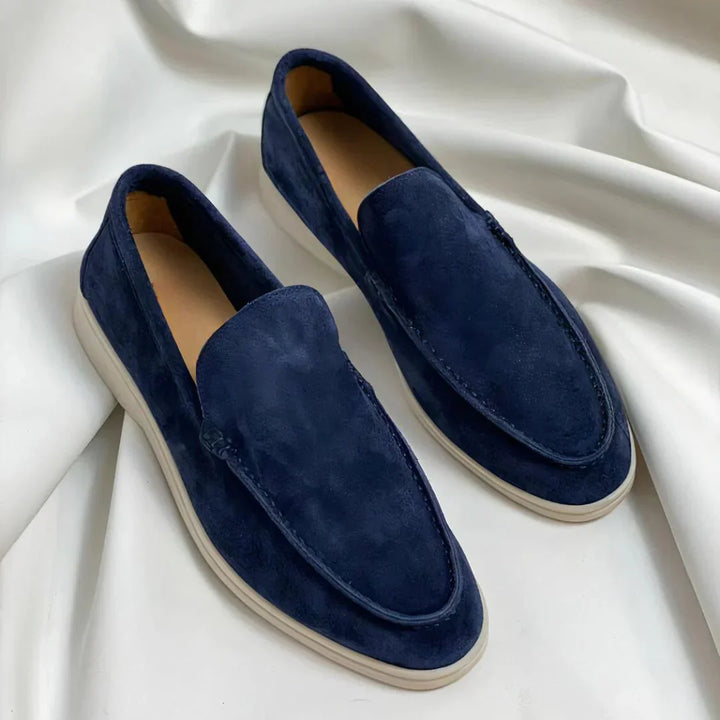 Rocco | Eleganti Mocassini in Pelle Scamosciata