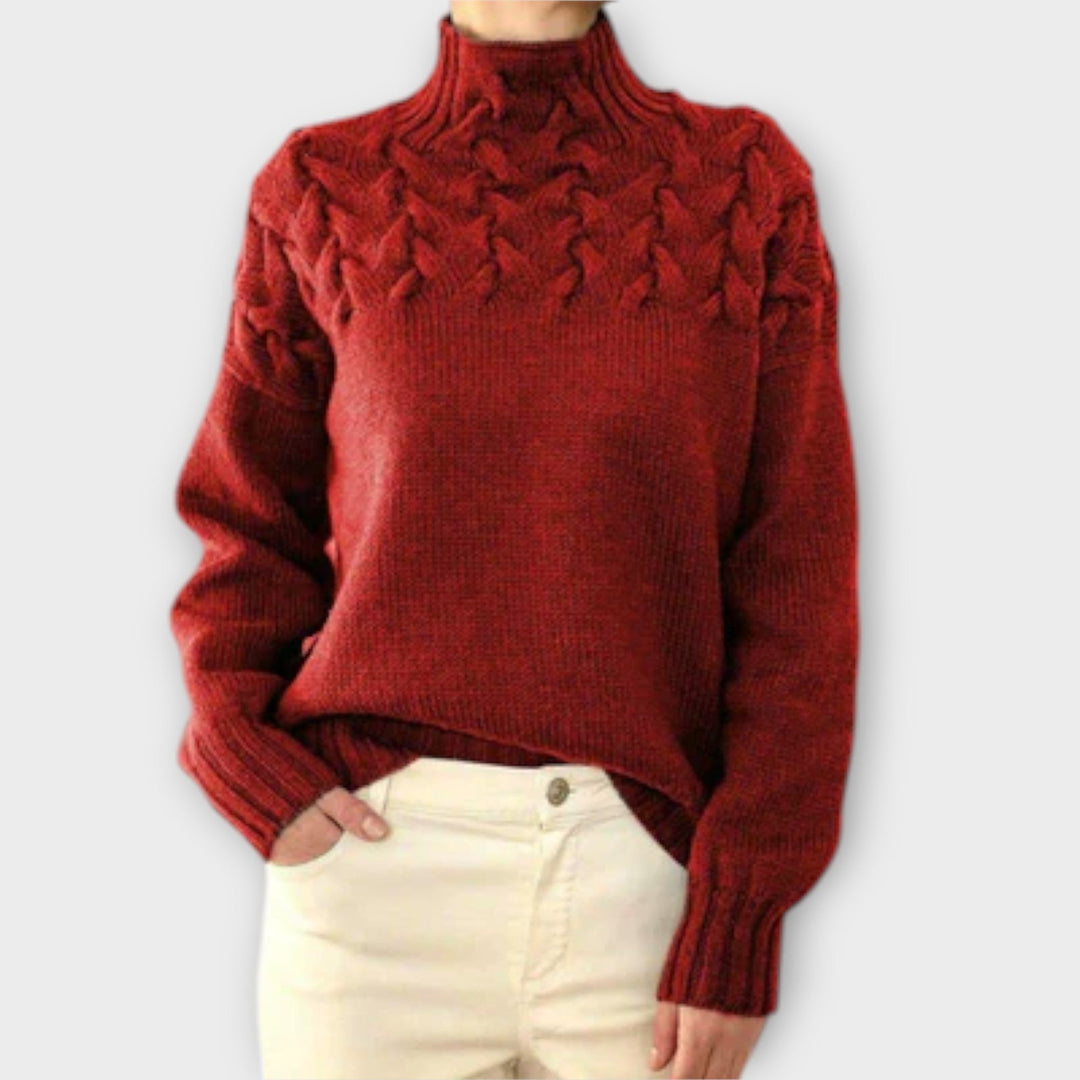 Tina - Maglione a Treccia