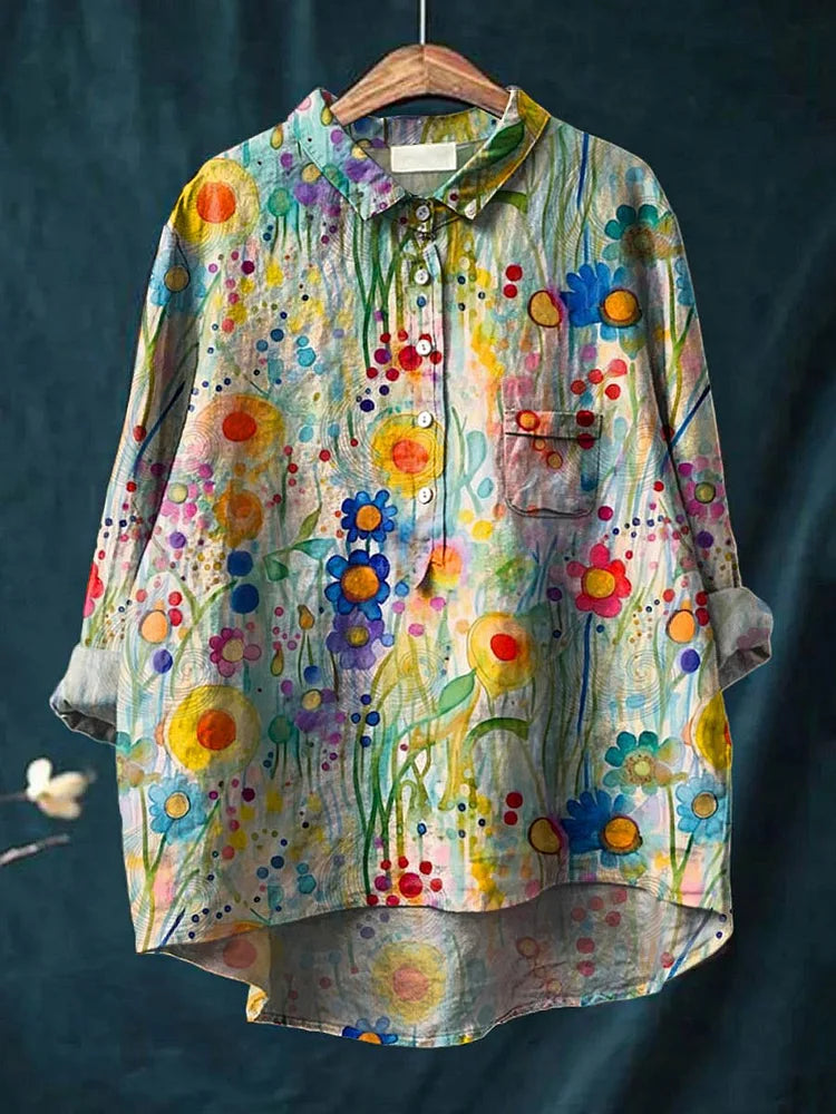 Maglietta Art Hippie della Pace
