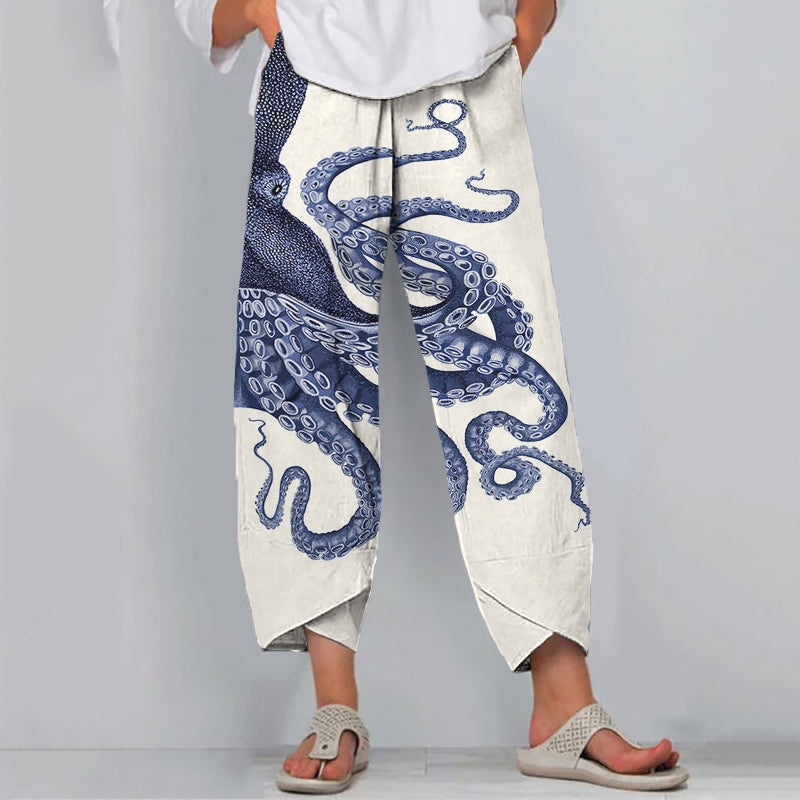 Olivia | Pantaloni Tentacle Tide