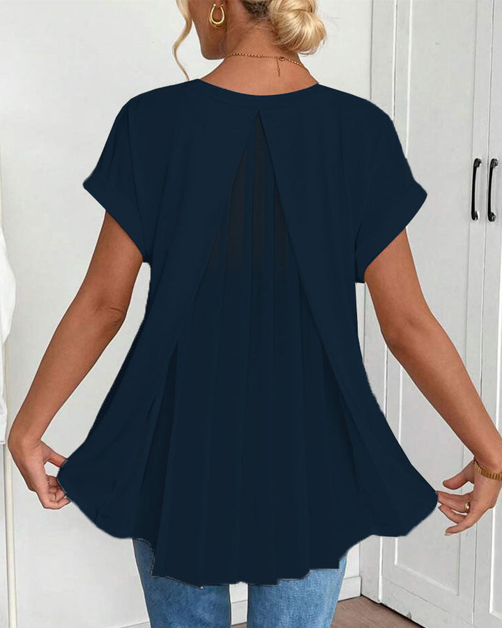 TRUDE CLASSICA CAMICIA A MANICHE CORTE