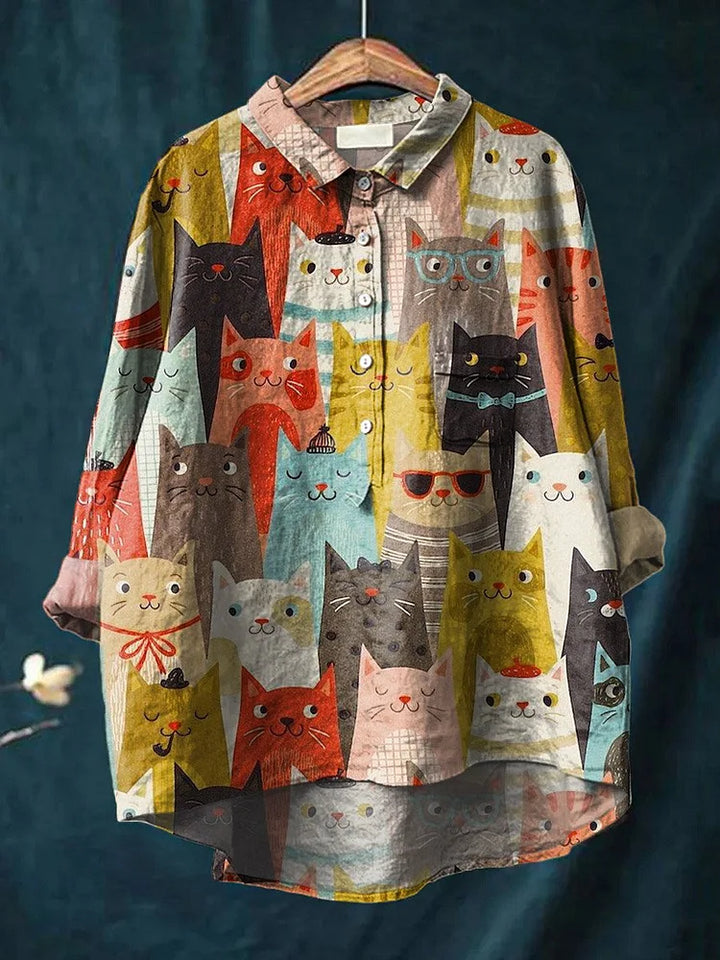 Chloe | T-shirt con Disegno Artistico di Cane