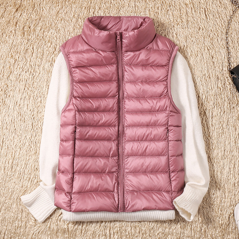 Galora - Nuova Giacca con Piume di Anatra Bianche