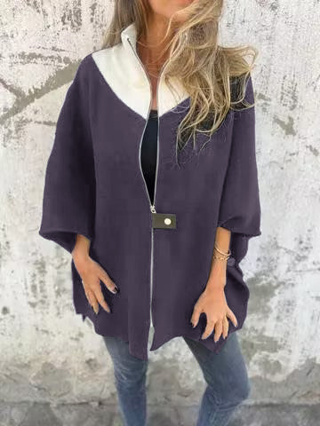 Alessia | Giacca Mezza Zip con Collo Alto - Edizione Limitata