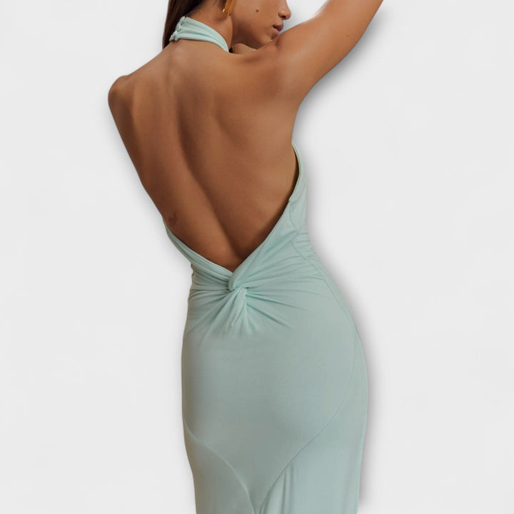 Laguna | Abito Maxi Slinky Halter