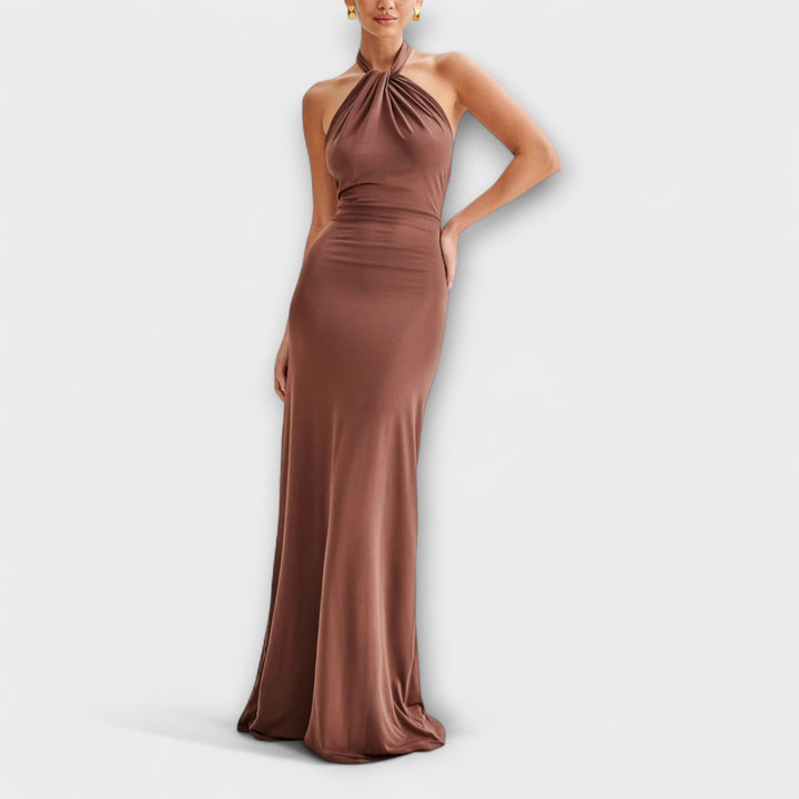 Laguna | Abito Maxi Slinky Halter