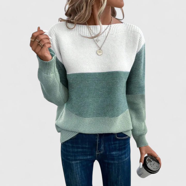 Daphne – Maglione a Maglia con Effetto Ombre