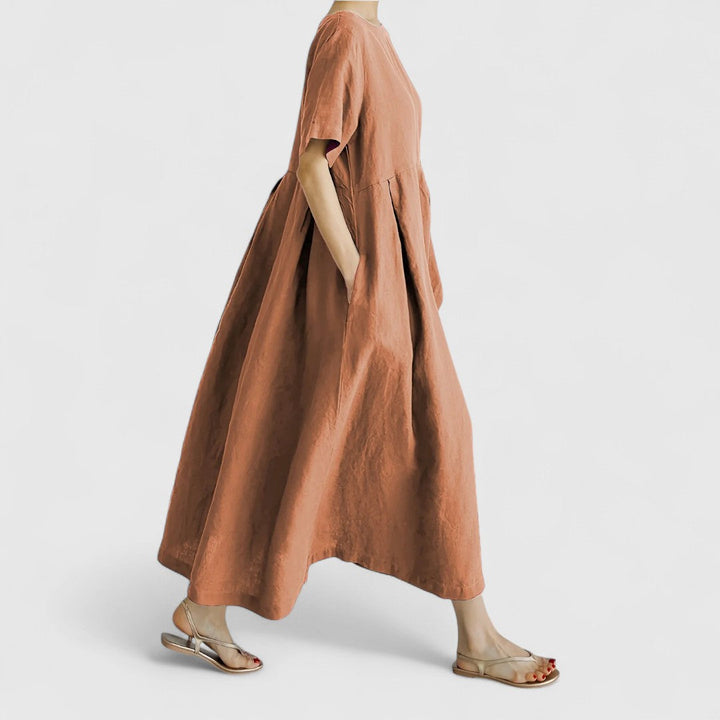 Ellie - Elegante Maxi Abito Coprente per Pancia