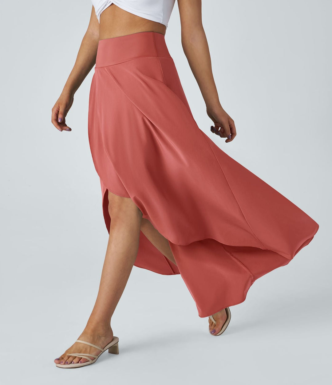 Natalia | Gonna Maxy Con Spacco Confortevole