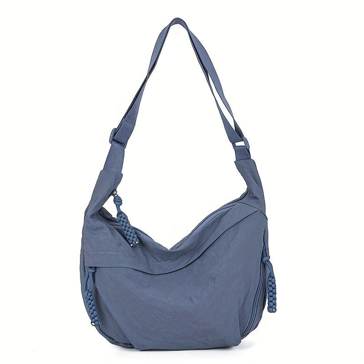 Borsa a Tracolla Elegante in Nylon da Donna