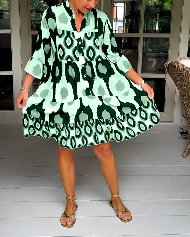 Mia | Vestito Midi con Bottoni
