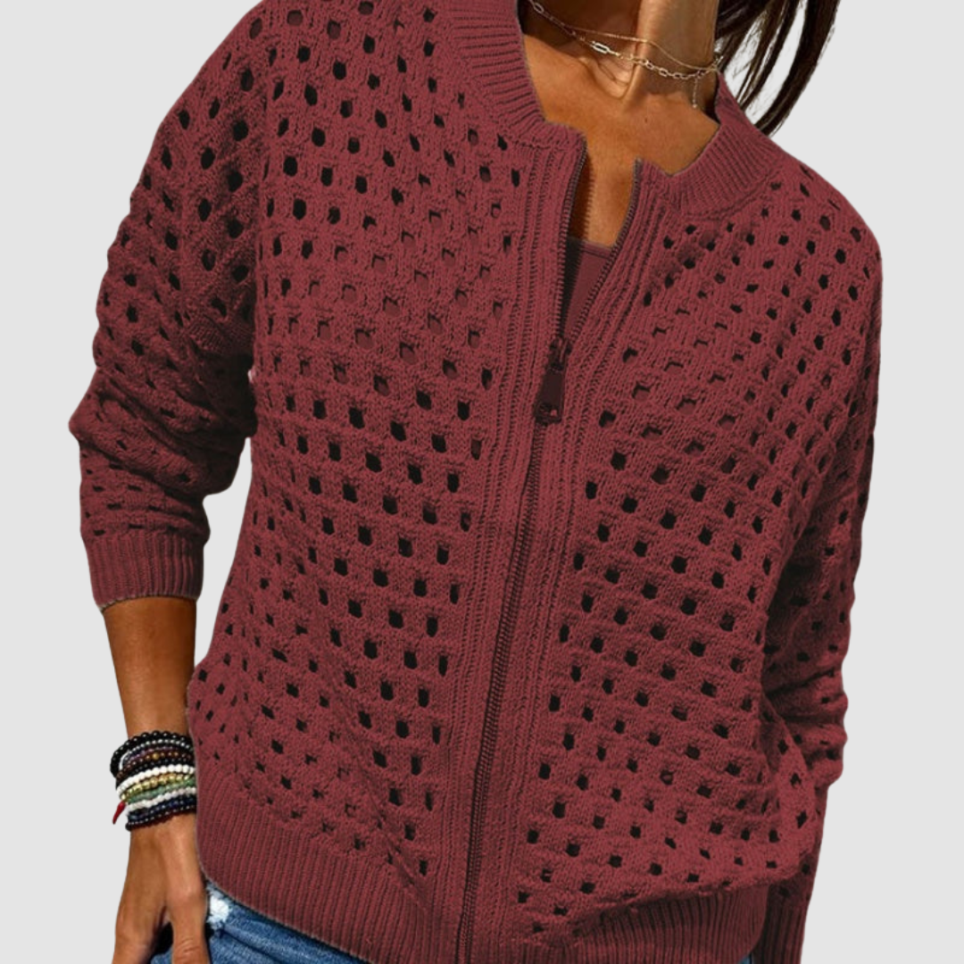 Jane - Cardigan in Maglia Premium